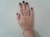 Pulseira da Jade com anel borboleta